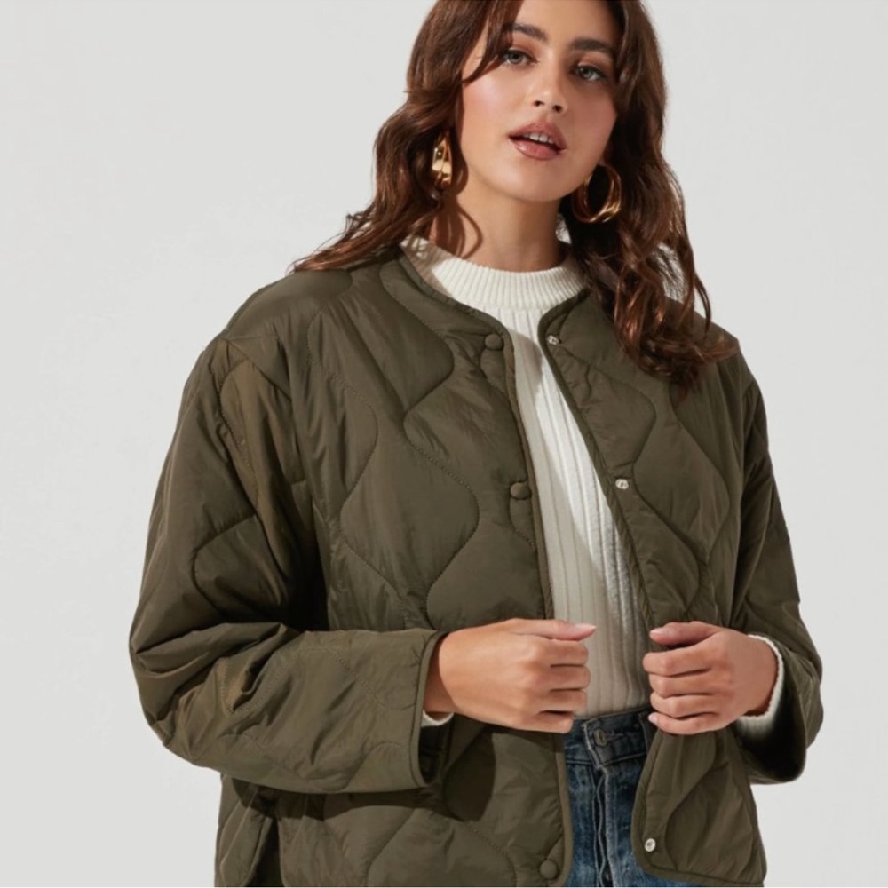 Astr the Label Quilted Puffer Jacket